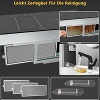 NOXTON 60 cm indukciós főzőlap flexzónás, 4 zónás 7200W + páraelszívó 4