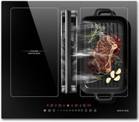 NOXTON 60 cm indukciós főzőlap flexzónás, 4 zónás 7200W + páraelszívó 1