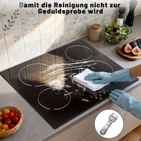 NOXTON beépíthető üvegkerámia főzőlap 4 égővel, 60 cm, 9 fokozat, érintésvezérlés 7