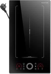 NOXTON Domino Flexzone 2 zónás indukciós főzőlap 30 cm, csúszka vezérléssel, időzítővel 1