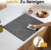 NOXTON üvegkerámia főzőlap 60 cm 4 égő beépíthető, érintő vezérlés 9 fokozat, időzítő és gyerekzár, 6000 W 220-240 V 6