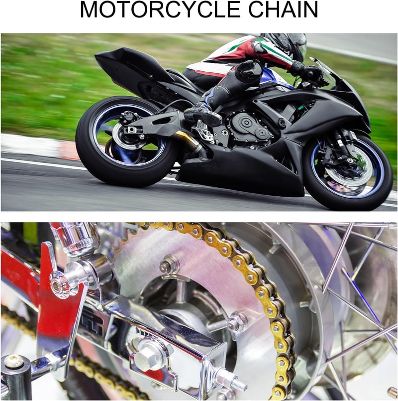 NQEUEPN 4db Láncszemek Acél Ötvözet Motorkerékpár ATV Quad 50-125cc T8F Főláncszemek