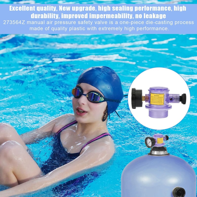 NQEUEPN Triton II TR100C TR140C Hydrosand szűrő kézi légtelenítő szelep