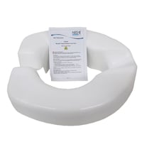 NRS Healthcare Novelle F25145 nadstavec na WC s úchytmi – biely 3
