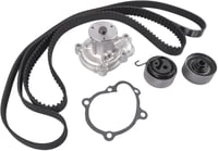 NSGMXT Vezérműszíj Készlet Vízpumpával Opel Astra H Zafira B 1.7 CDTi Motorokhoz - Kompatibilis Alkatrész 93192782 4