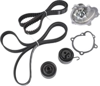 NSGMXT Vezérműszíj Készlet Vízpumpával Opel Astra H Zafira B 1.7 CDTi Motorokhoz - Kompatibilis Alkatrész 93192782 1