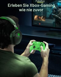 Herné slúchadlá NUBWO N16 s mikrofónom s potlačením hluku, stereofónnym zvukom, kompatibilné s PS5, PS4, Xbox One, NS, PC, notebookom a Macom - zelené 2