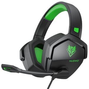 NUBWO N16 gaming slušalice s mikrofonom za uklanjanje buke, stereo zvukom, kompatibilne s PS5, PS4, Xbox One, NS, PC, prijenosnim računalima i Macom - Zelene