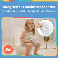 Nuby Dr. Talbot's My Real Potty - Gyerekülőke hanggal és elemekkel 9