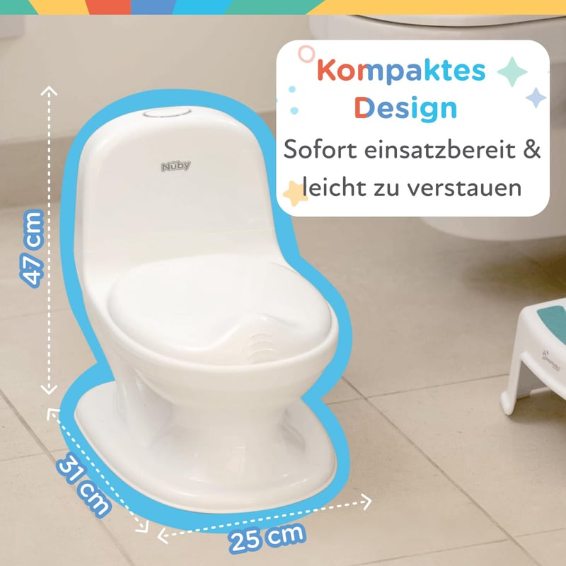 Nuby Dr. Talbot's My Real Potty - Gyerekülőke hanggal és elemekkel