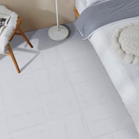 NUFLR Öntapadós PVC Padlóburkolat - Szürke-Kék Márvány Mintás Vinyl Padlólapok - Vízálló, Konyhába, Fürdőszobába - 30,5x30,5 cm, 20 db - 20pcs, White 9