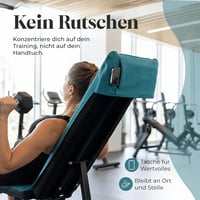 nujë Fitness Törülköző Mikroszálas Táskával - Extra Nagy Sportoláshoz 7