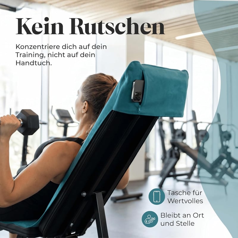 nujë Fitness Törülköző Mikroszálas Táskával - Extra Nagy Sportoláshoz