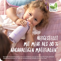 Detská fľaša na pitie NUK Mini-Me Sip pre batoľatá od 9 mesiacov, 300 ml, nepriepustná, nerozbitná, mätová/včielka 6