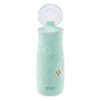 Detská fľaša na pitie NUK Mini-Me Sip pre batoľatá od 9 mesiacov, 300 ml, nepriepustná, nerozbitná, mätová/včielka 4