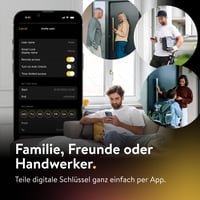 Nuki Smart Lock Go (2025) Yală Inteligentă cu Bluetooth, WiFi și conectivitate Matter, încuietoare electronică, Smartphone pe post de cheie, fără înlocuirea cilindrului 3