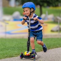 NUKied 3 Kerekű Roller Levehető Üléssel - Állítható Magasságú Gyerek Roller Világító Kerekekkel, 2-10 Éves Korig, 50 kg Teherbírással 6