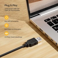 Nulaxy FHD 1080P Webkamera Beépített Mikrofonnal és Védelemmel 9