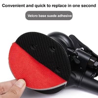 nuluxi 6db 125mm Polírozó Filc Bosch Excentercsiszoló Autó Polírozáshoz 5
