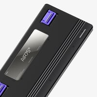 Herná klávesnica Nuphy Air75 HE s funkciou Rapid Trigger, Hall Effect, 75 % rozloženie, RGB, Hot-Swap, magnetické spínače, nízkoprofilová 8