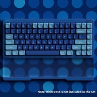 nuphy Halo75 V2 Wireless Mechanikus Gamer Billentyűzet 75% RGB Backlit Bluetooth 2.4GHz USB-C Kék 4