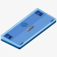 nuphy Halo75 V2 Wireless Mechanikus Gamer Billentyűzet 75% RGB Backlit Bluetooth 2.4GHz USB-C Kék 2