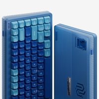 nuphy Halo75 V2 Wireless Mechanikus Gamer Billentyűzet 75% RGB Backlit Bluetooth 2.4GHz USB-C Kék 3