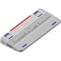 Bezdrôtová nízkoprofilová mechanická klávesnica NuPhy Air75 – 75 % rozloženie, 80 kláves, RGB, BT/2.4G/USB-C, hot-swap, PBT klávesy, spínače Silver Nano 8