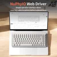 Bezdrôtová mechanická klávesnica NuPhy Node75, 75 % rozloženie, 84 kláves, Bluetooth/2,4 GHz/USB-C, dotykové gestá, PBT klávesy, hot-swap 4