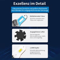 NUROTA D2S Xenon izzó 35W 6000K fehér 2db HID fényszóró 4