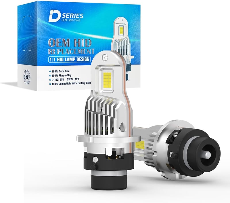 NUROTA D2S Xenon izzó 35W 6000K fehér 2db HID fényszóró