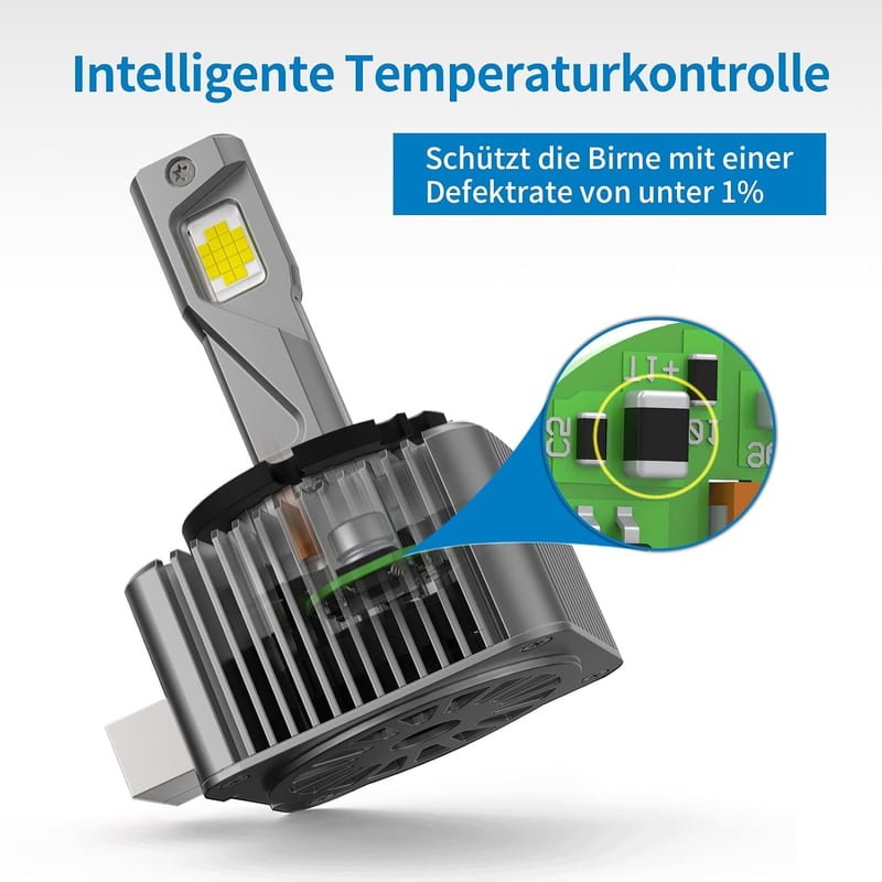 NUROTA D3S Xenon izzó 35W 6500K fehér 2db HID fényszóró