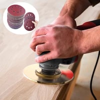 Nutabevr 80 darabos csiszolópapír szett 125mm, 8 lyukas, örvéncsiszoló korongok, 40-320 szemcseméret 5