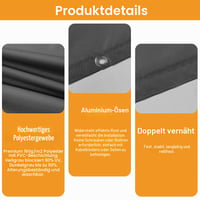 Vela de umbrire NUTKIT, impermeabilă, 1,5x2 m, formă dreptunghiulară, protecție termică, antracit, pânză de umbrire pentru terasă exterioară 5