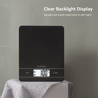 NUTRI FIT Digitális Konyhai Mérleg Magas Pontosságú Elektronikus Tészta Kaparóval 3
