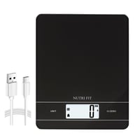 NUTRI FIT Digitális Konyhai Mérleg Magas Pontosságú Elektronikus Tészta Kaparóval 1