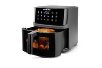 Teplovzdušná fritéza NutriBullet Crisplite Vision NBA0811DG 8 l, 2000 W, digitálne ovládanie 80 – 200 °C, bez PFAS, 8 automatických programov, dotykové ovládanie, matná čierna 3