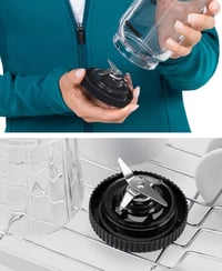 NutriBullet Flex 590ml hordozható smoothie mixer USB-C, jégzúzó, BPA-mentes pohár 6