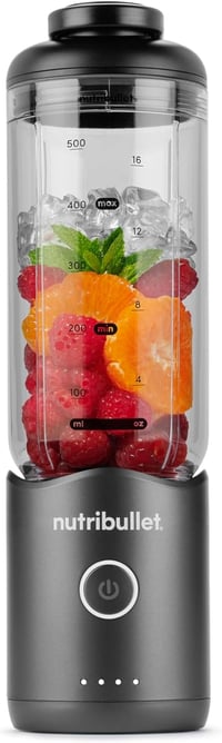 NutriBullet Flex 590ml hordozható smoothie mixer USB-C, jégzúzó, BPA-mentes pohár 1