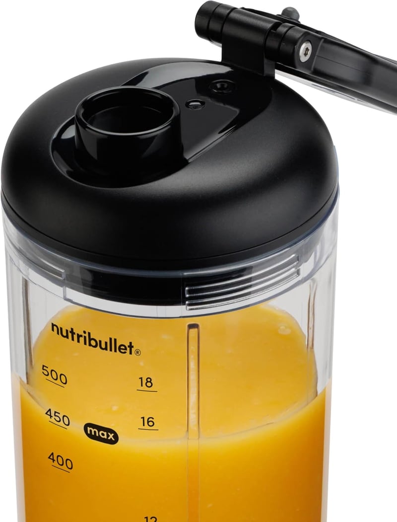 NutriBullet Flex 590ml hordozható smoothie mixer USB-C, jégzúzó, BPA-mentes pohár