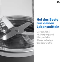NutriBullet Original NB603DG 600W Turmixgép Smoothie Mixer Kompakt 5