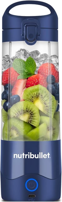 NutriBullet Portable 475ml Smoothie Maker Wireless Akkumulátoros Mini Mixer Kék 1