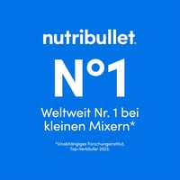 NutriBullet Portable 475ml Smoothie Maker Wireless Akkumulátoros Mini Mixer Kék 10