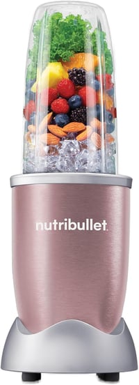 Blender personal NutriBullet Pro 900W cu pahar de 700 ml - aur roz 1