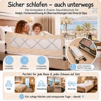 Nuvito preklopna zaštita od pada iz kreveta za djecu – 45x90 cm 3