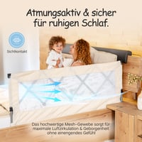 Nuvito preklopna zaštita od pada iz kreveta za djecu – 45x90 cm 7