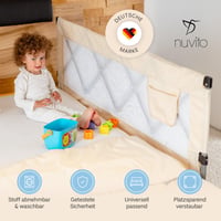 Nuvito preklopna zaštita od pada iz kreveta za djecu – 45x90 cm 9