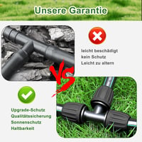 Nuyoah 1/2 Colos Micro Drip T Csatlakozó 13mm Öntözőcsatornához Barbed Tee Elosztó 7