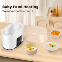 NWOUIIAY Cumisüveg Melegítő és Sterilizáló LCD Kijelzővel Gyors Felmelegítés Defrost Funkcióval 7
