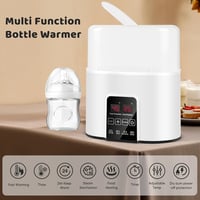NWOUIIAY Cumisüveg Melegítő és Sterilizáló LCD Kijelzővel Gyors Felmelegítés Defrost Funkcióval 3